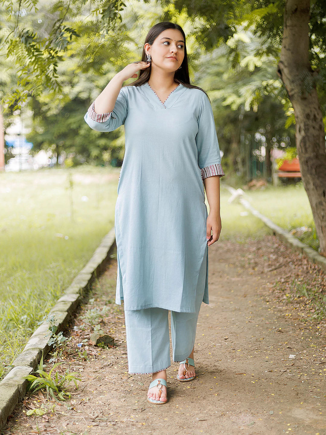 Tea Green Co-ord Set