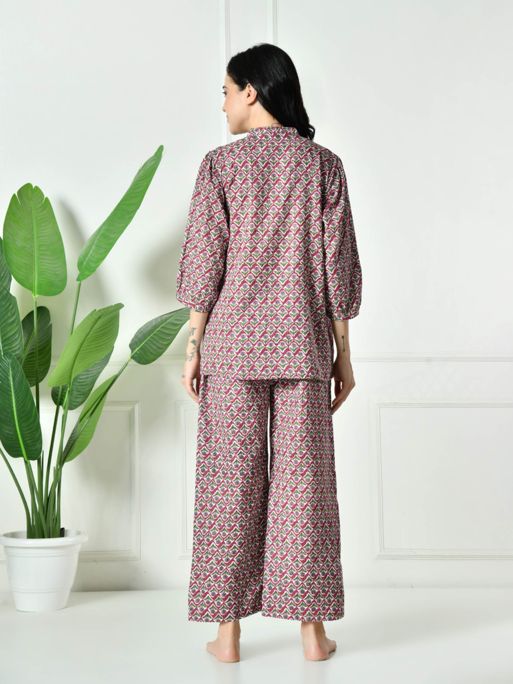 Women Floral Lounge set