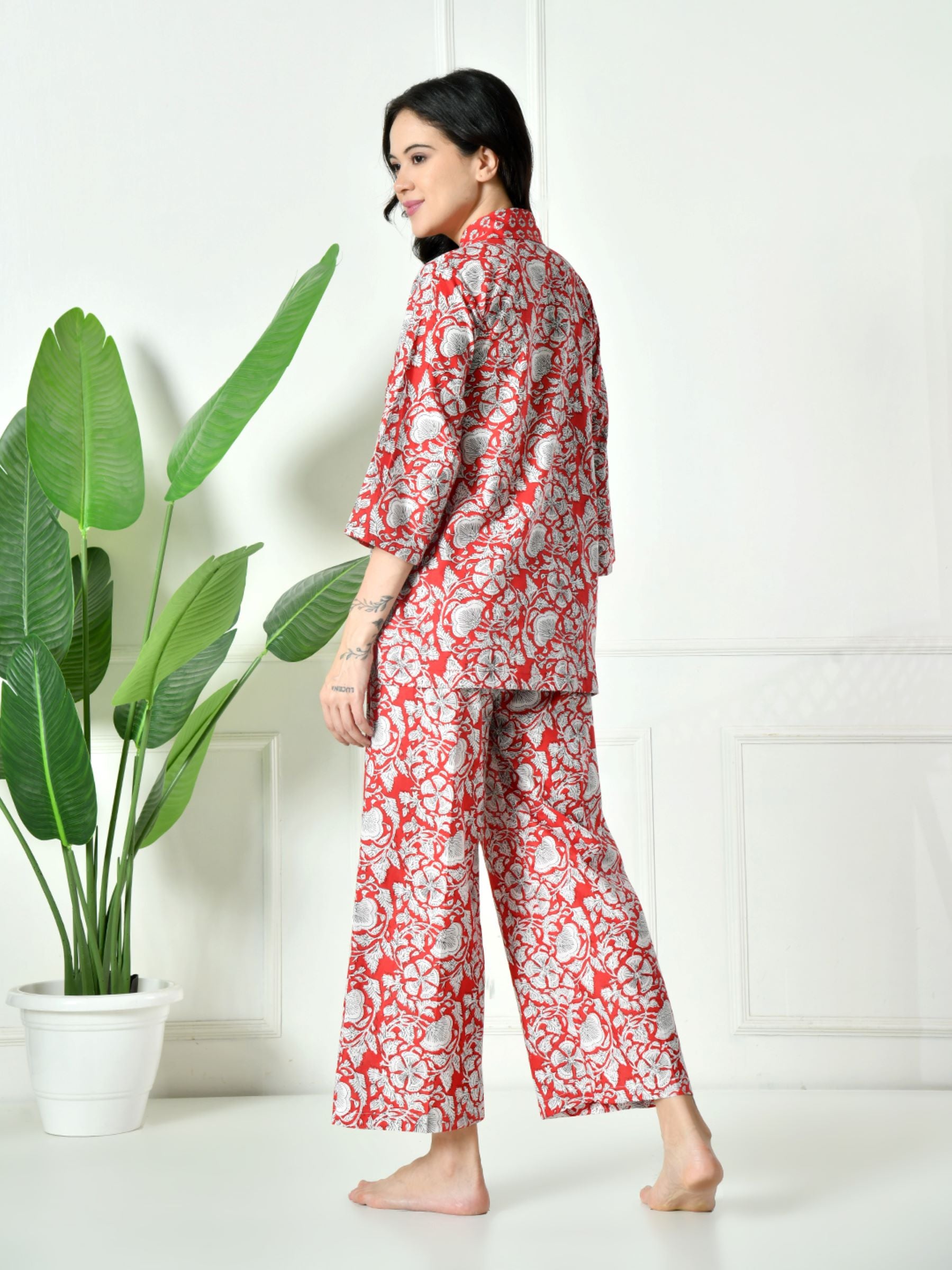 Women Floral Lounge set
