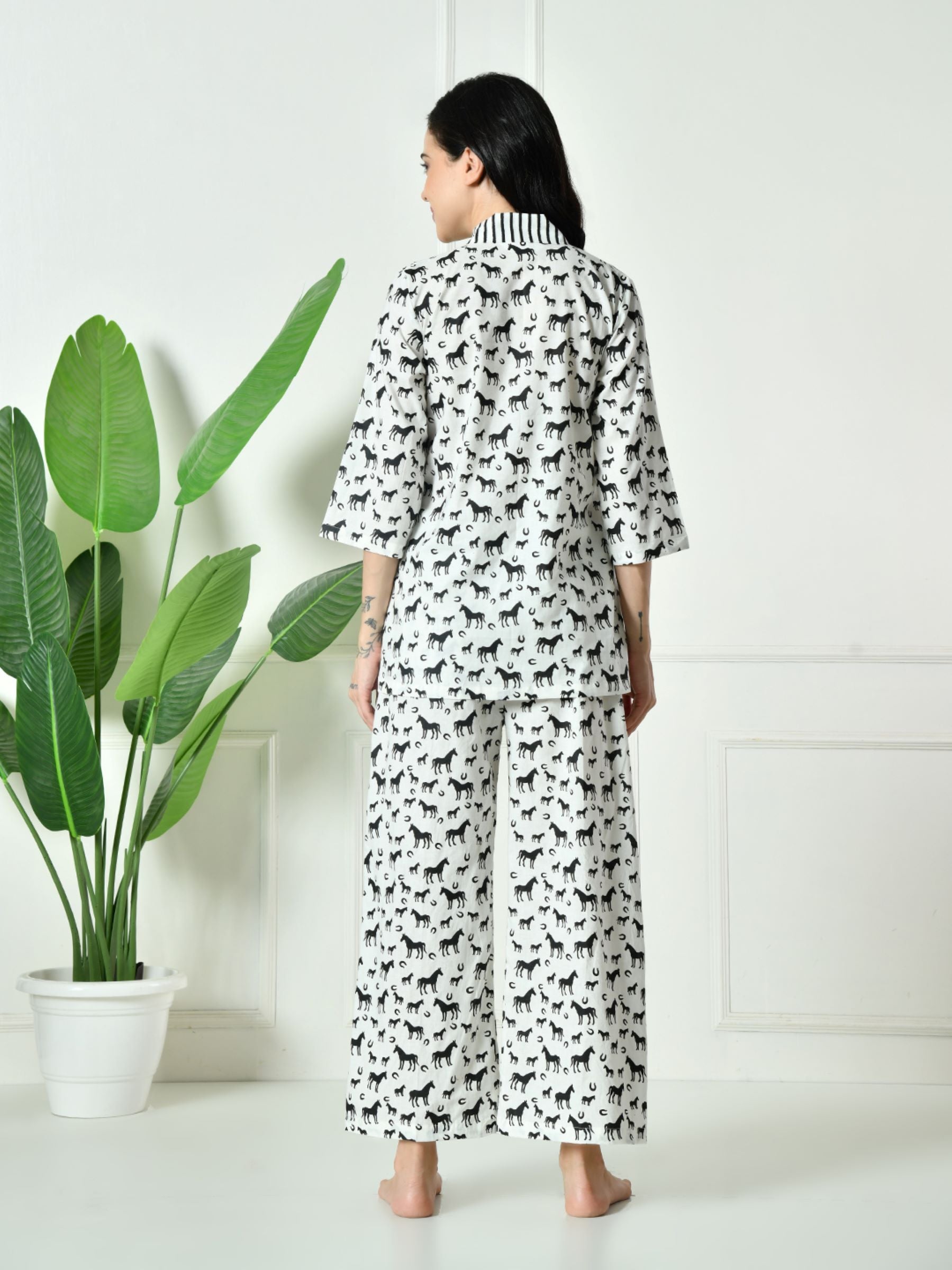 Women Animal Lounge set