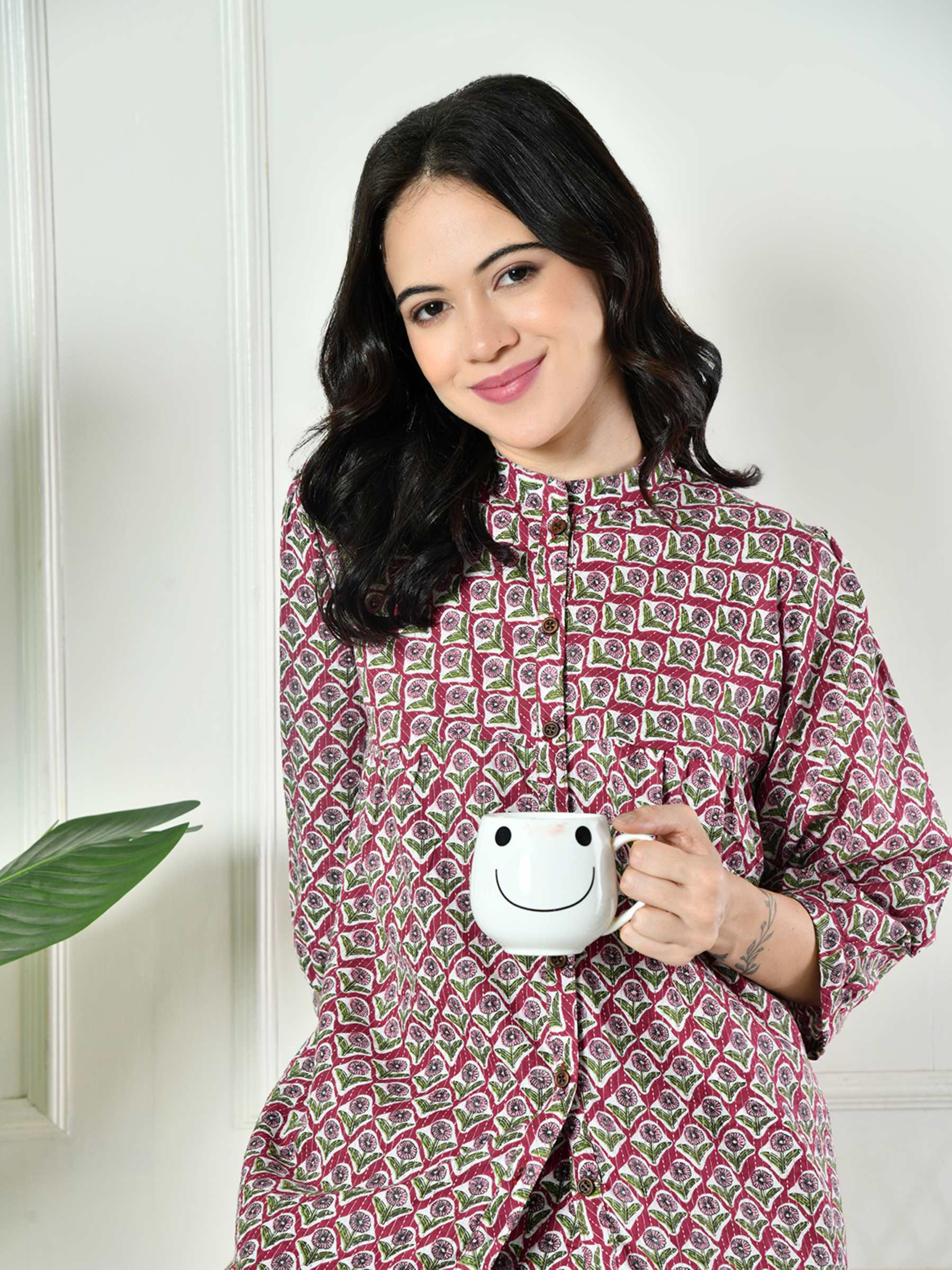Women Floral Lounge set
