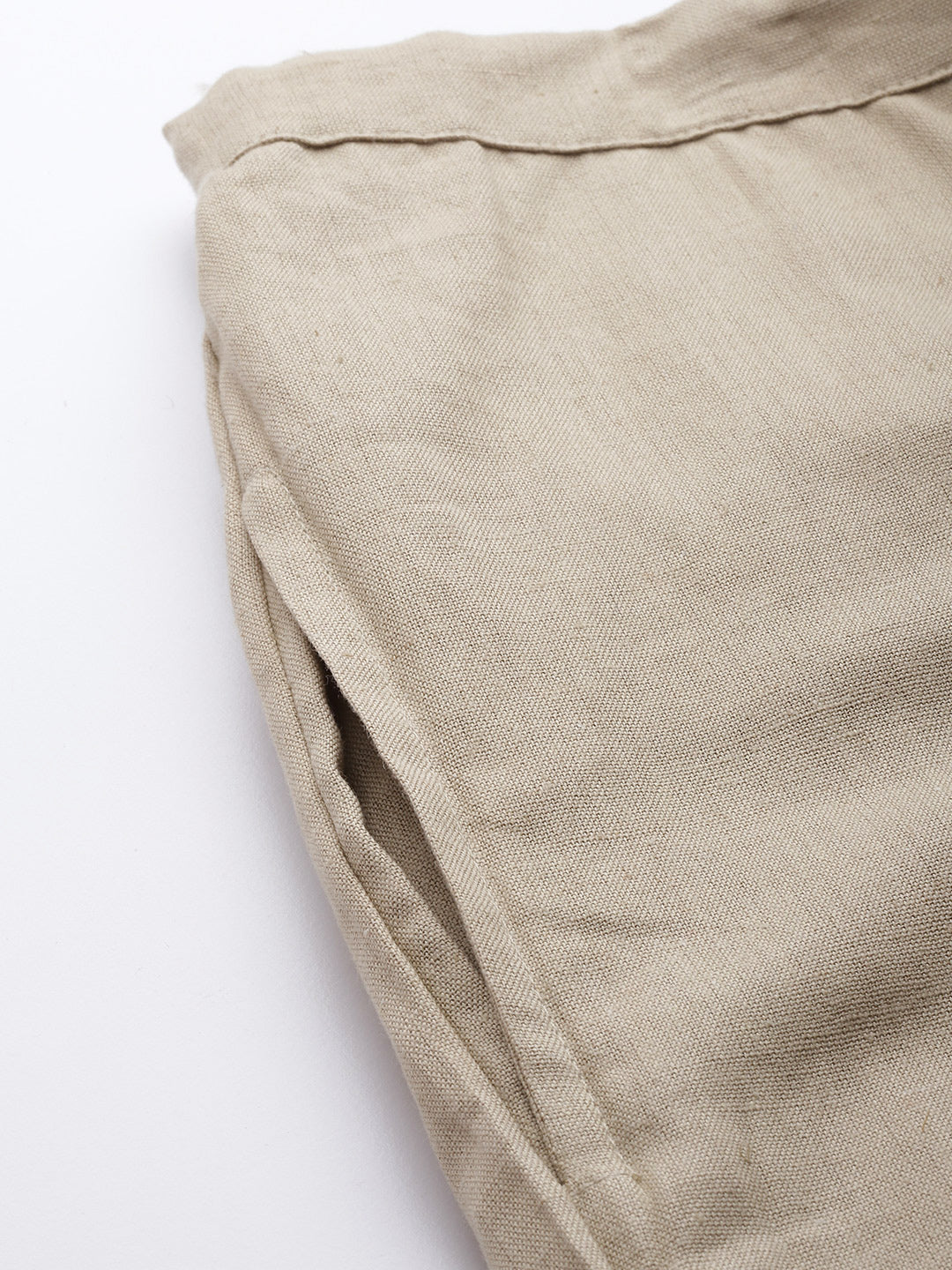 Faun Hem Design Cotton Handloom Straight Sustainable Palazzos
