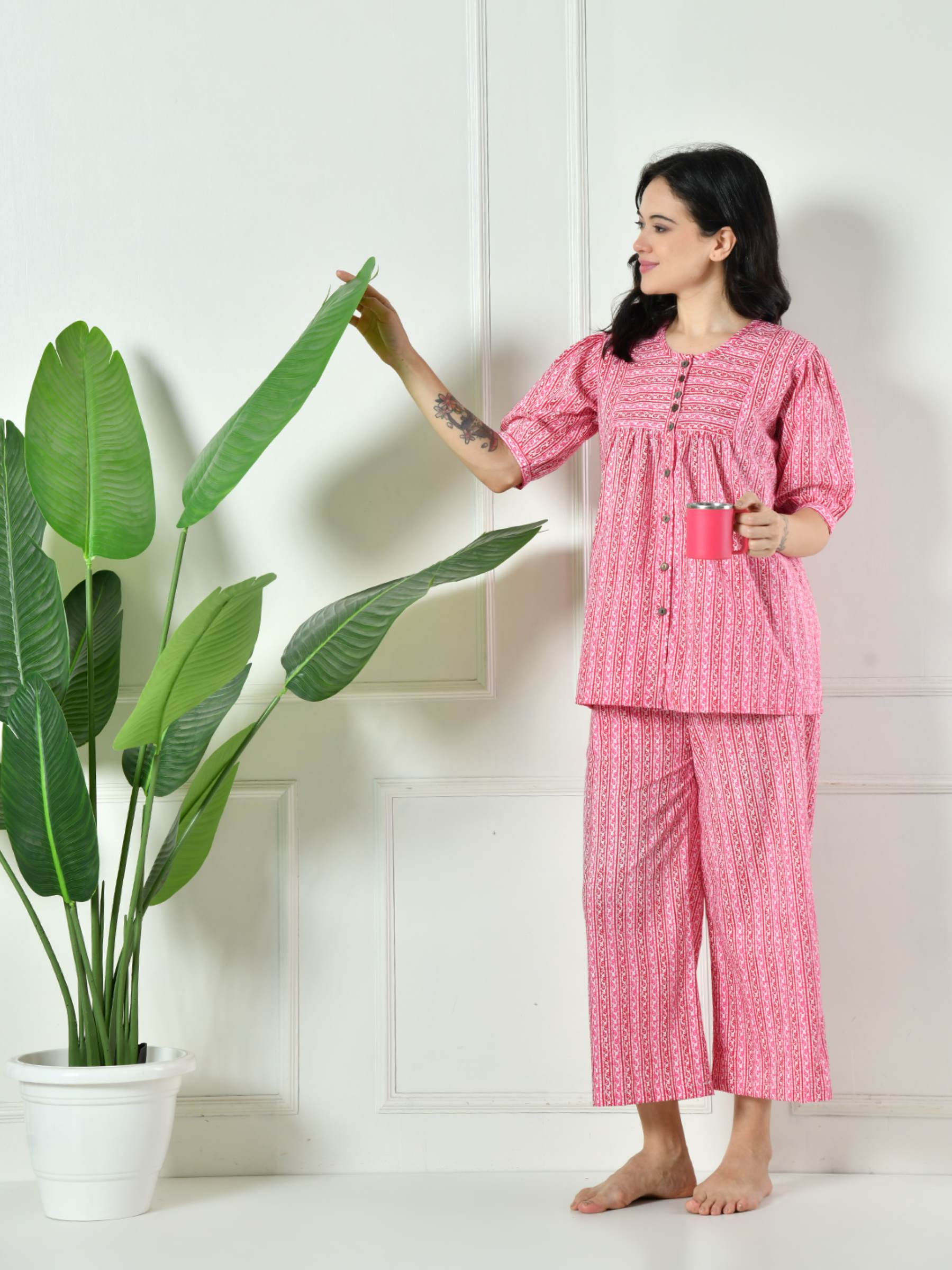 Women Geometrical Lounge set