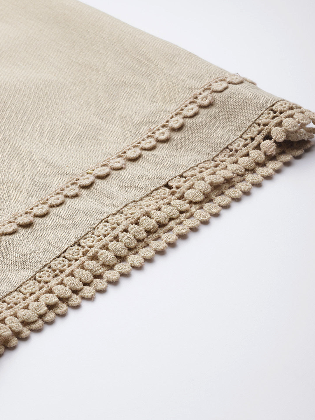 Faun Hem Design Cotton Handloom Straight Sustainable Palazzos