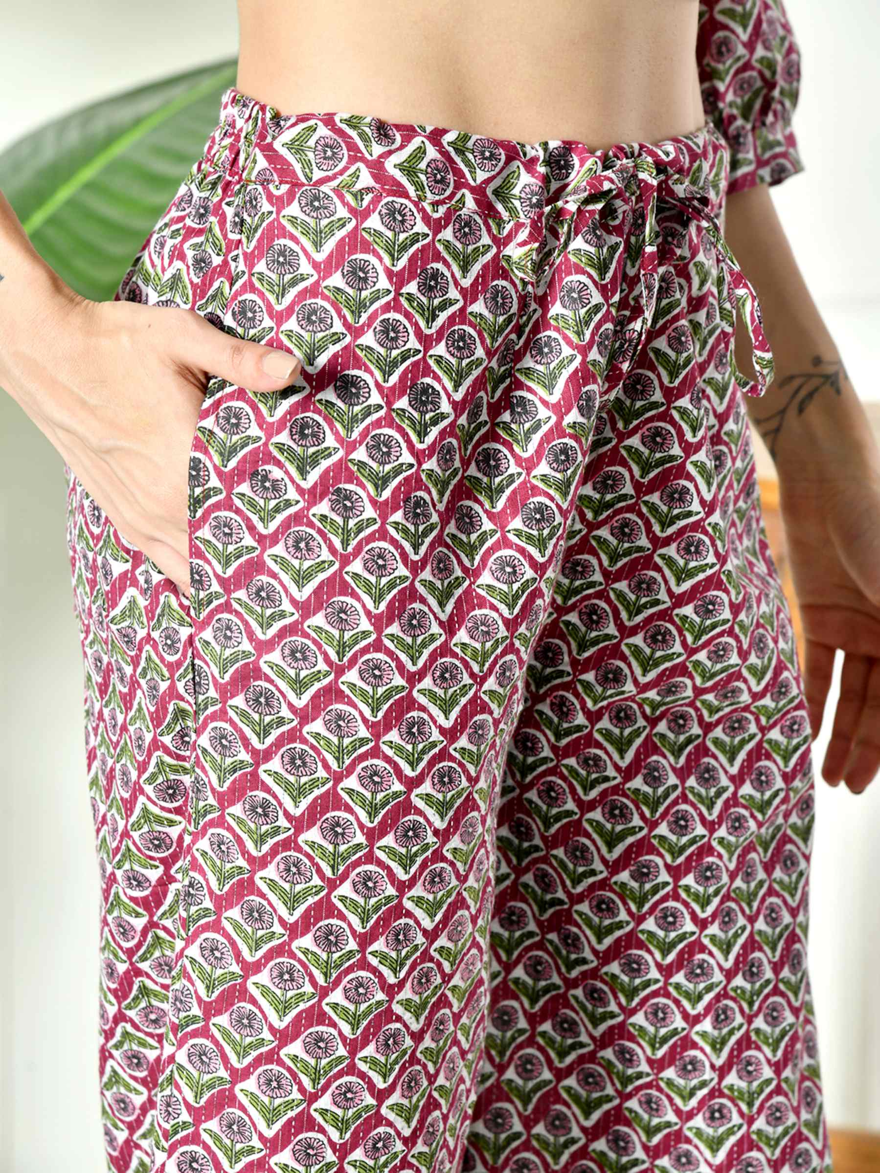 Women Floral Lounge set