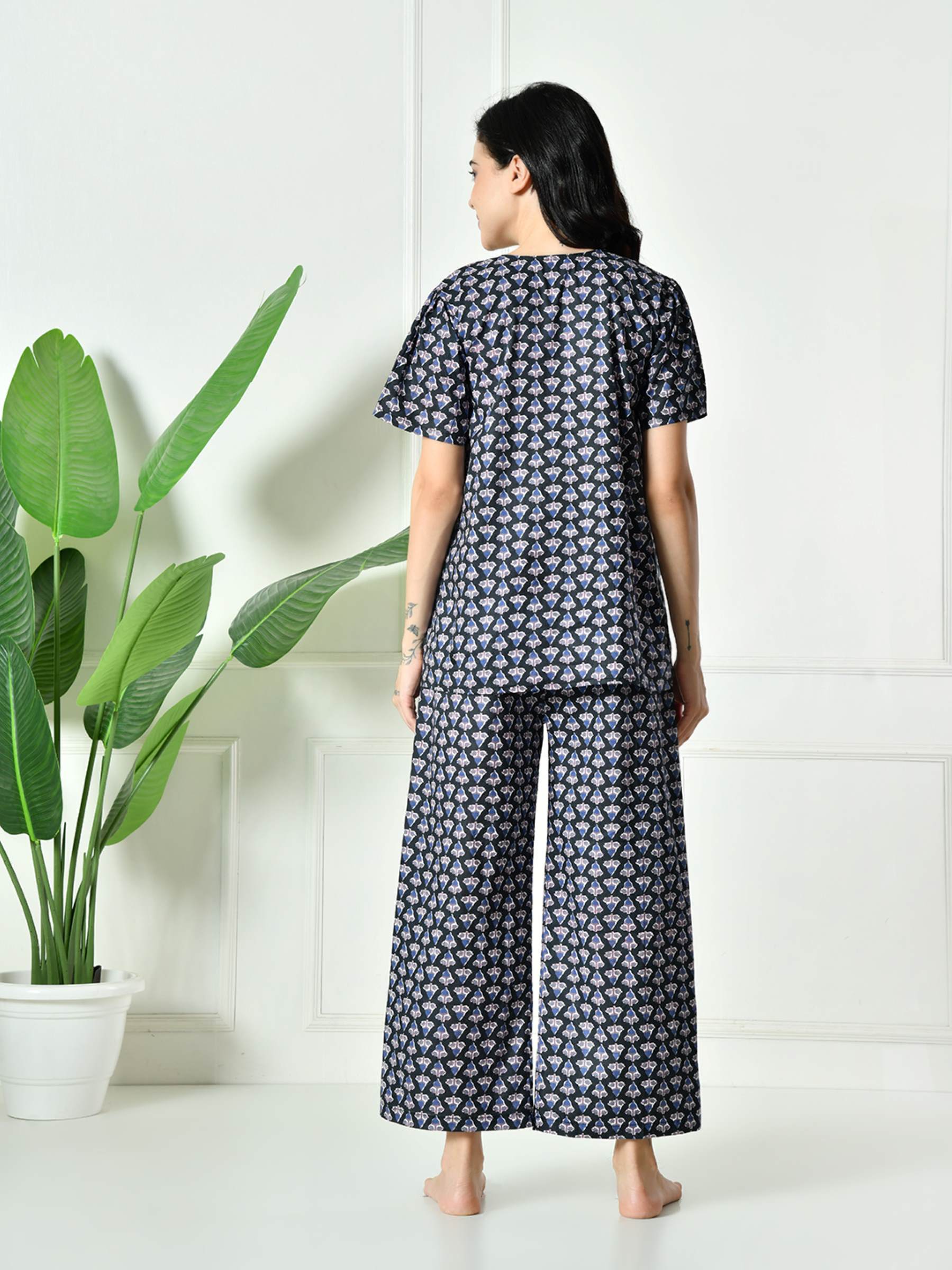 Women Ethnic Printed Lounge set