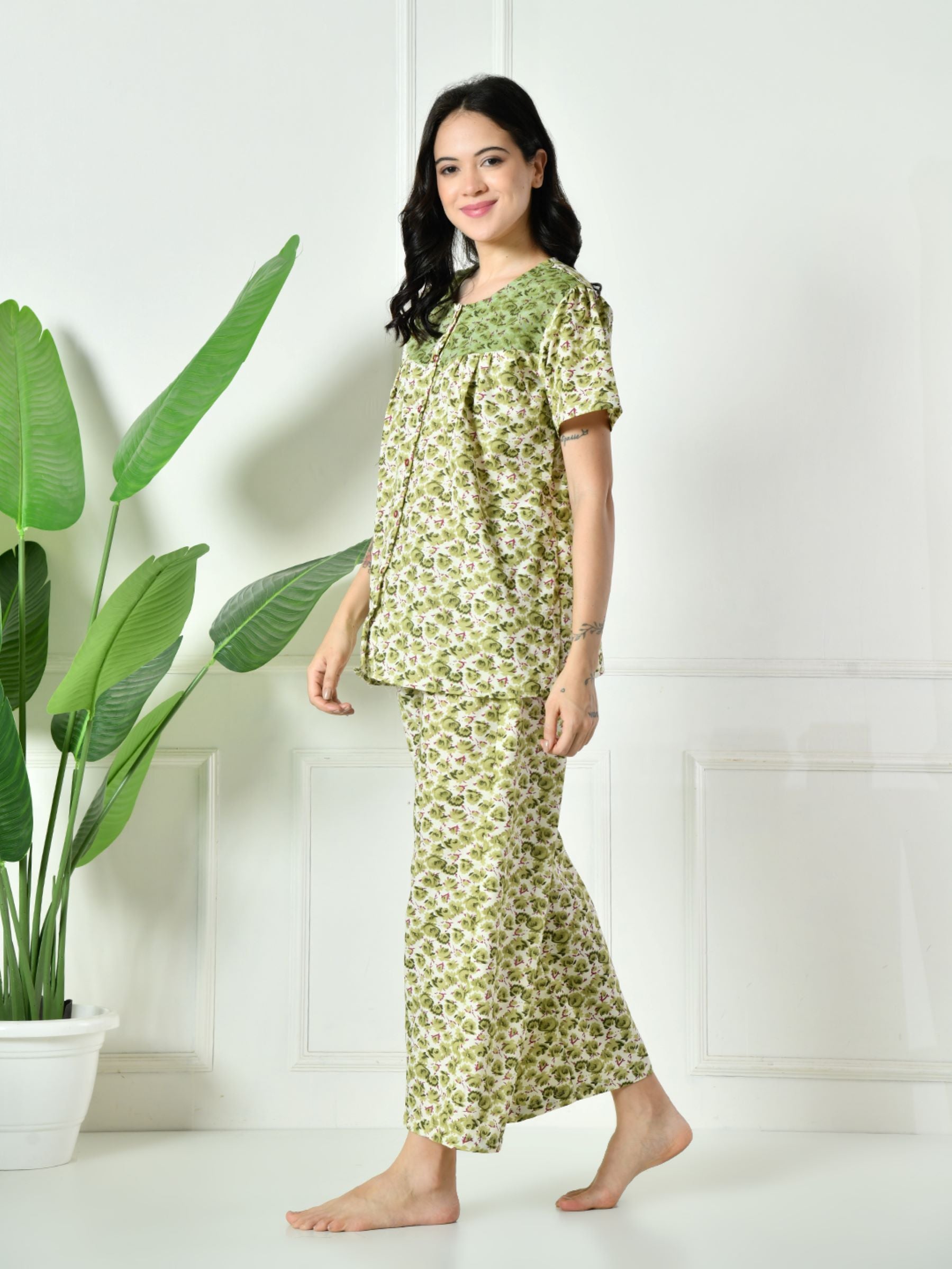 Women Floral Lounge set