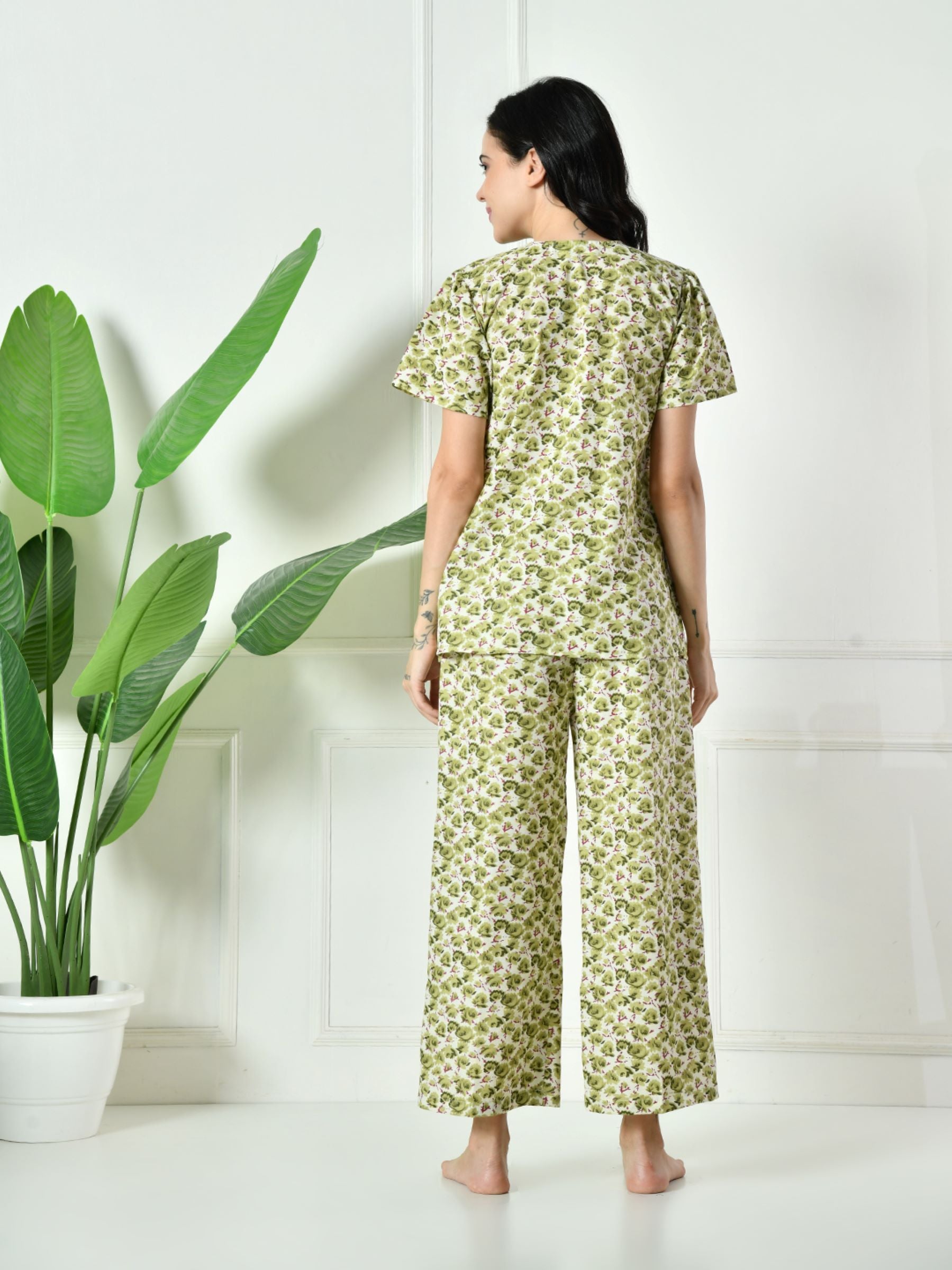 Women Floral Lounge set