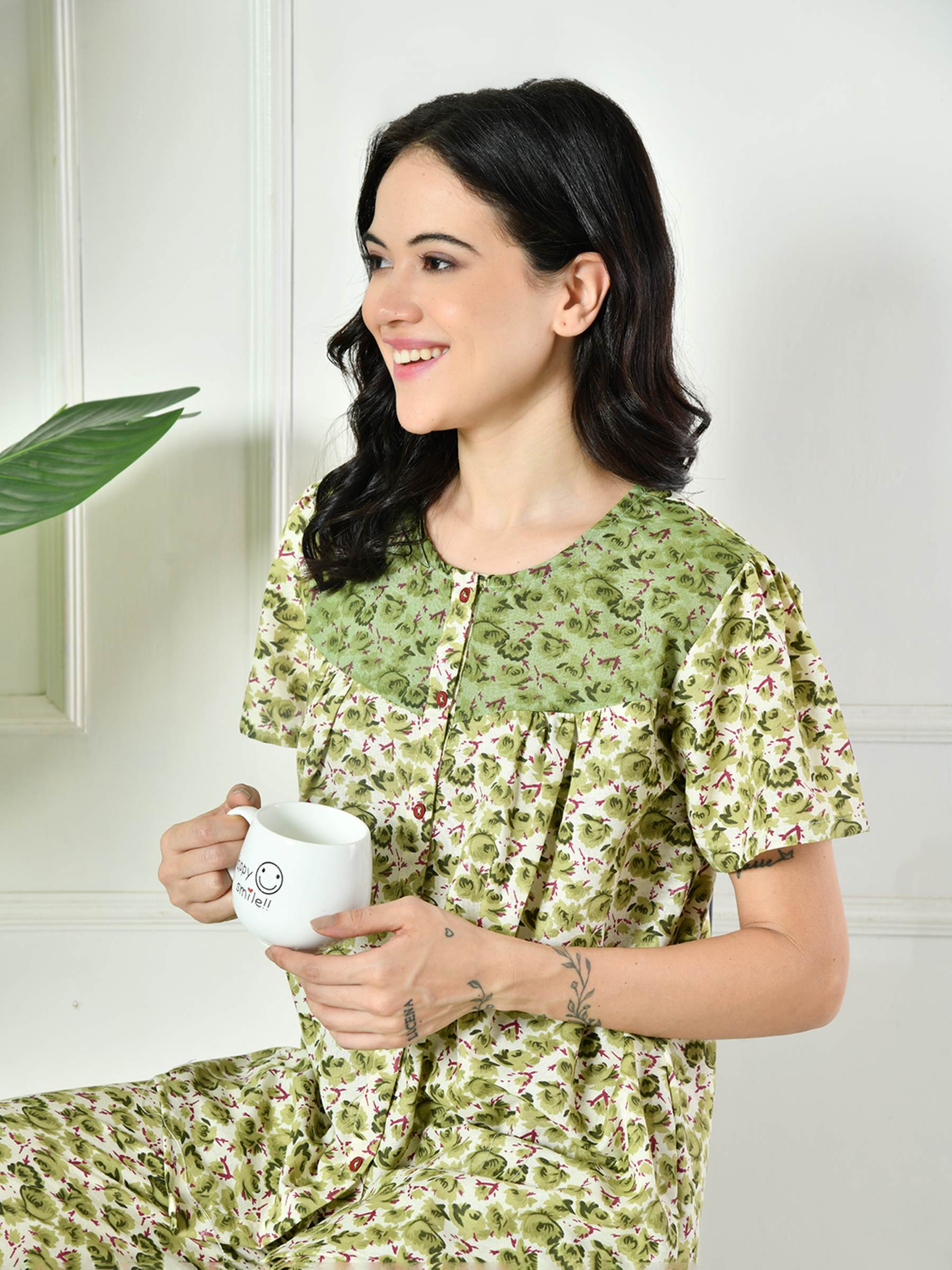 Women Floral Lounge set