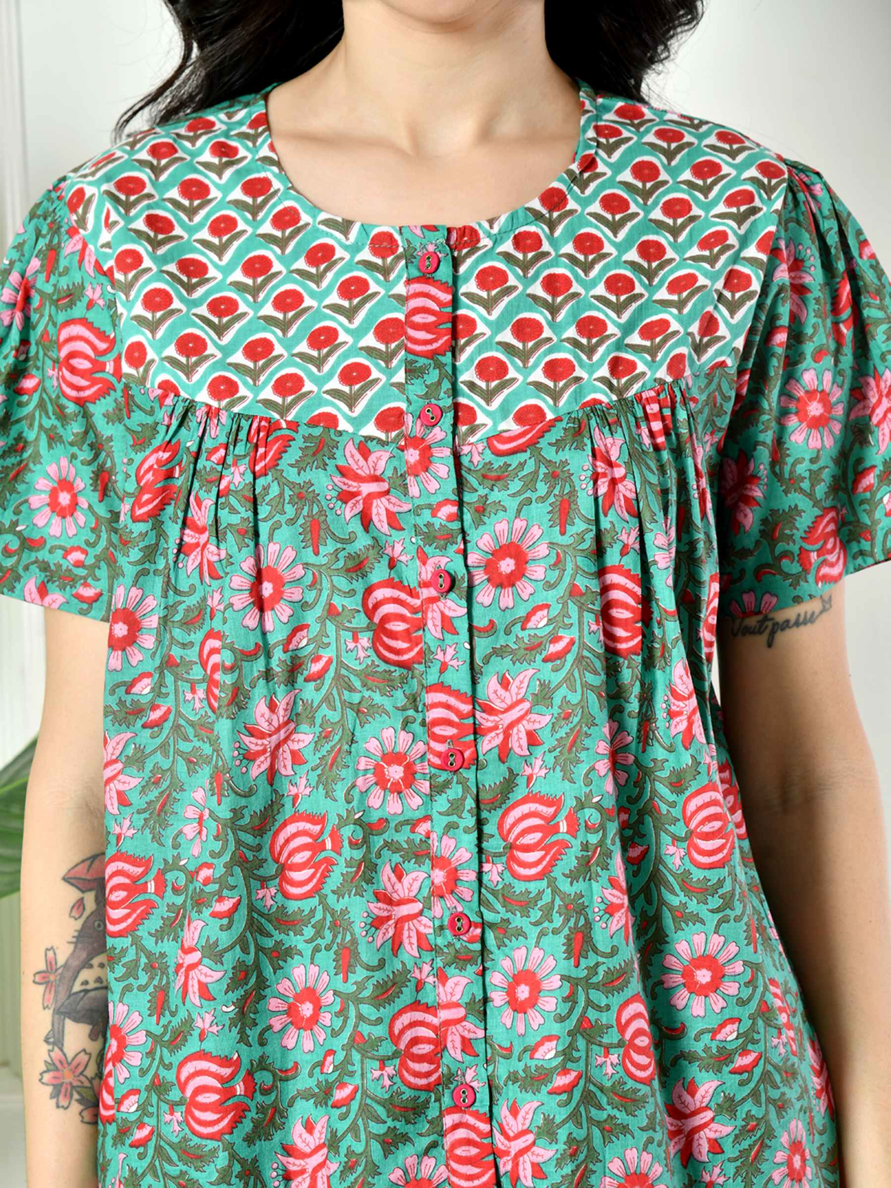 Women Floral Lounge set