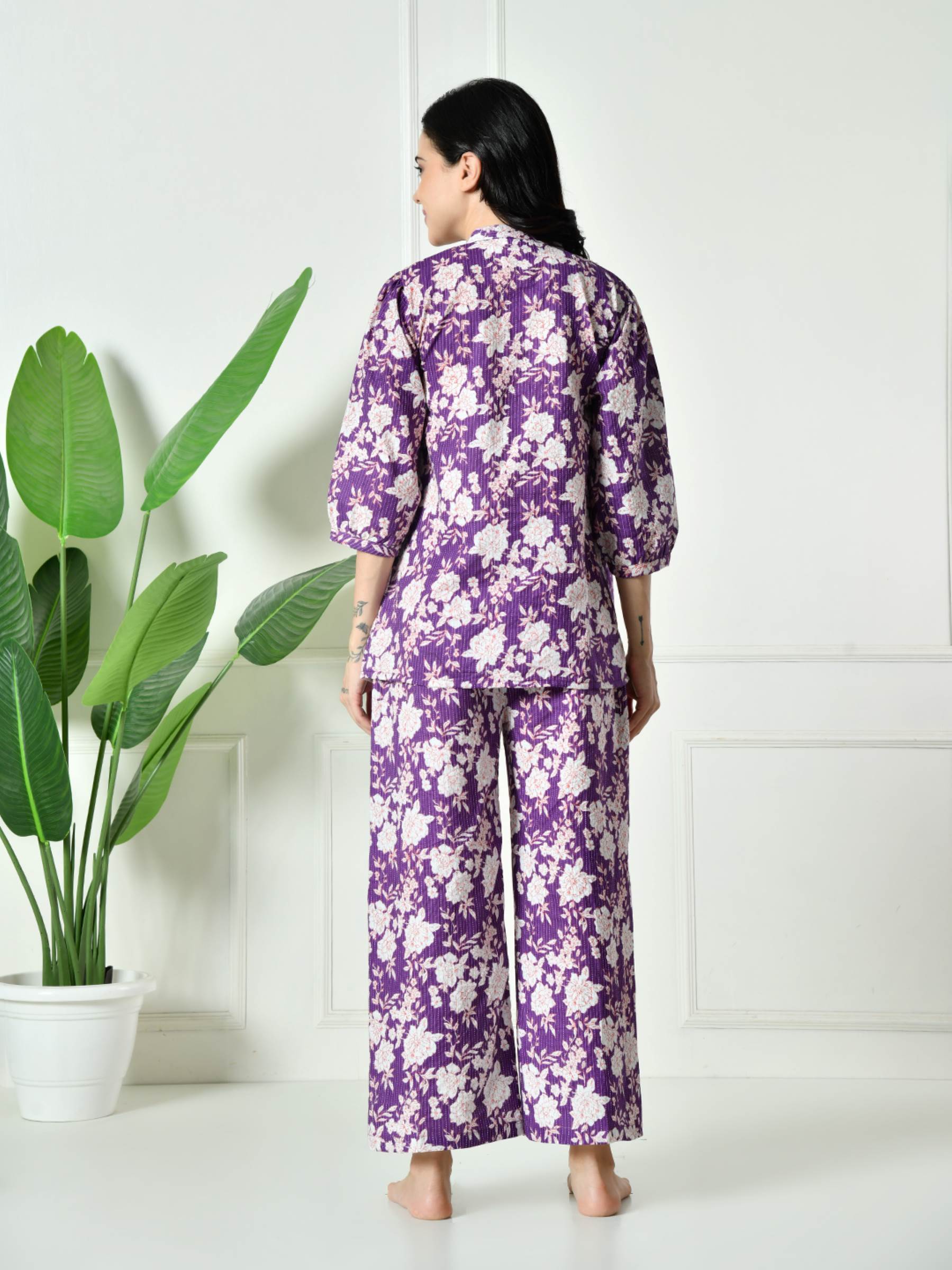 Women Floral Lounge set