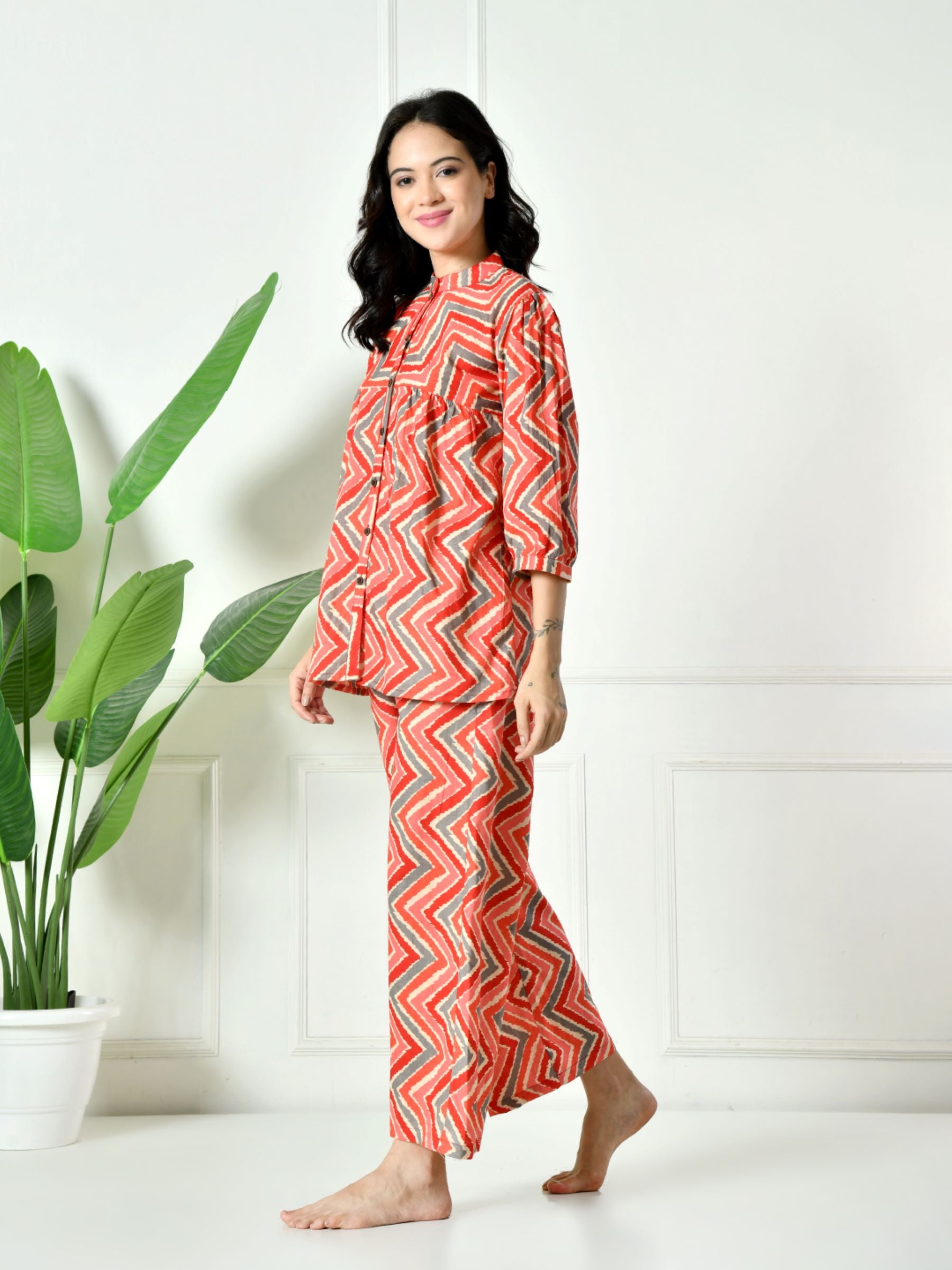 Women Floral Lounge set