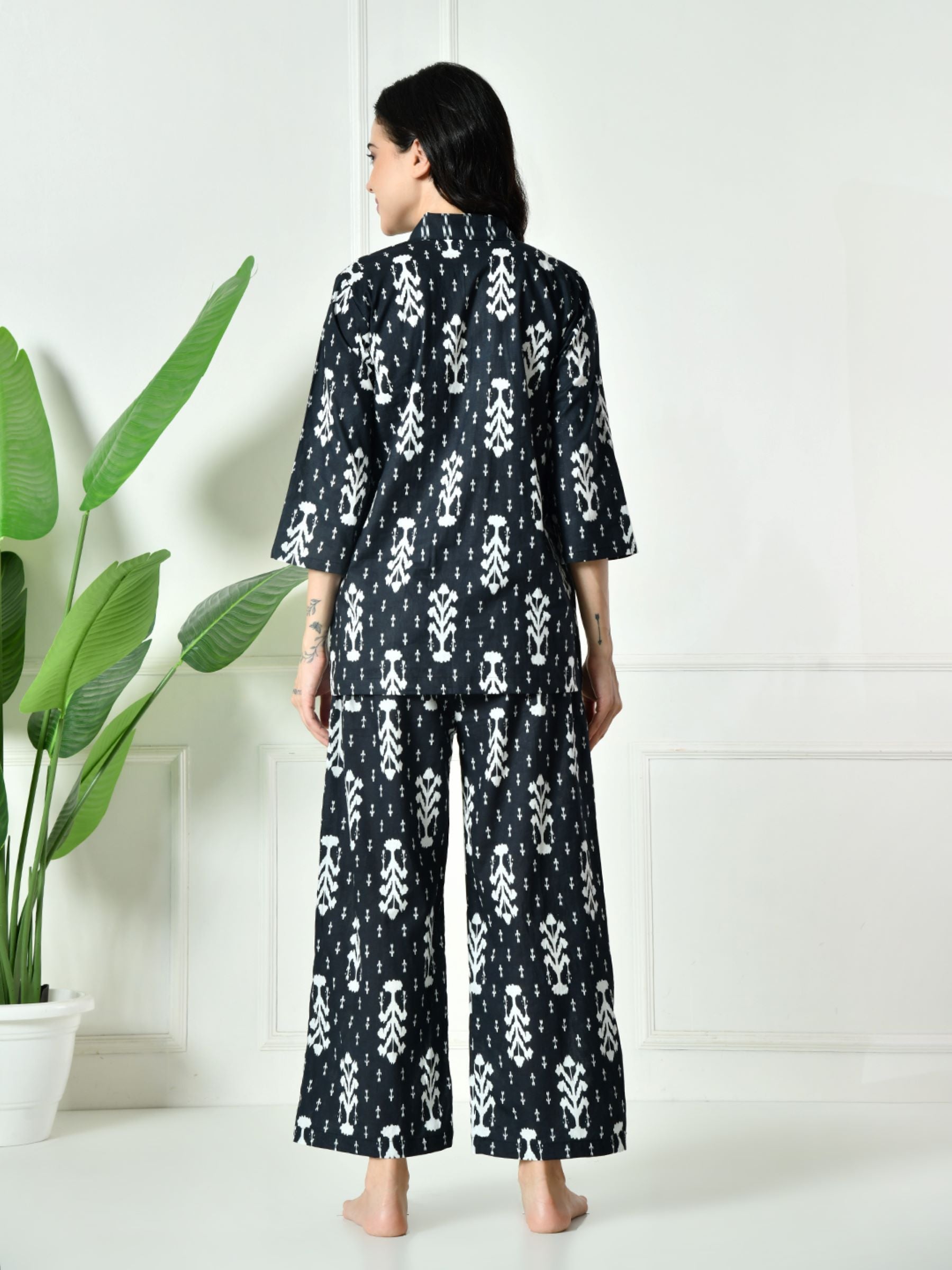 Women Ikkat Lounge set