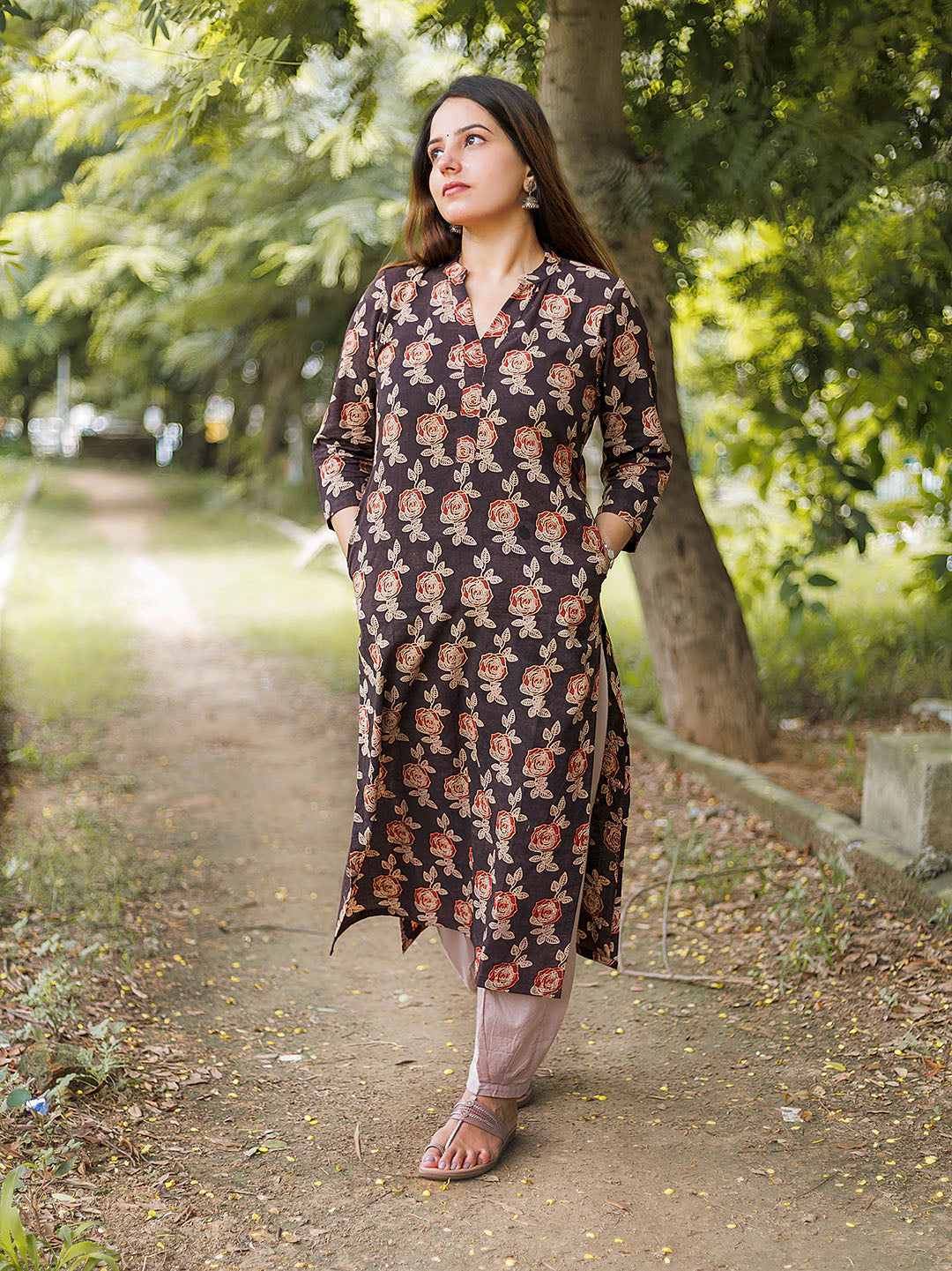 Dabu HandBlock Printed Kurta