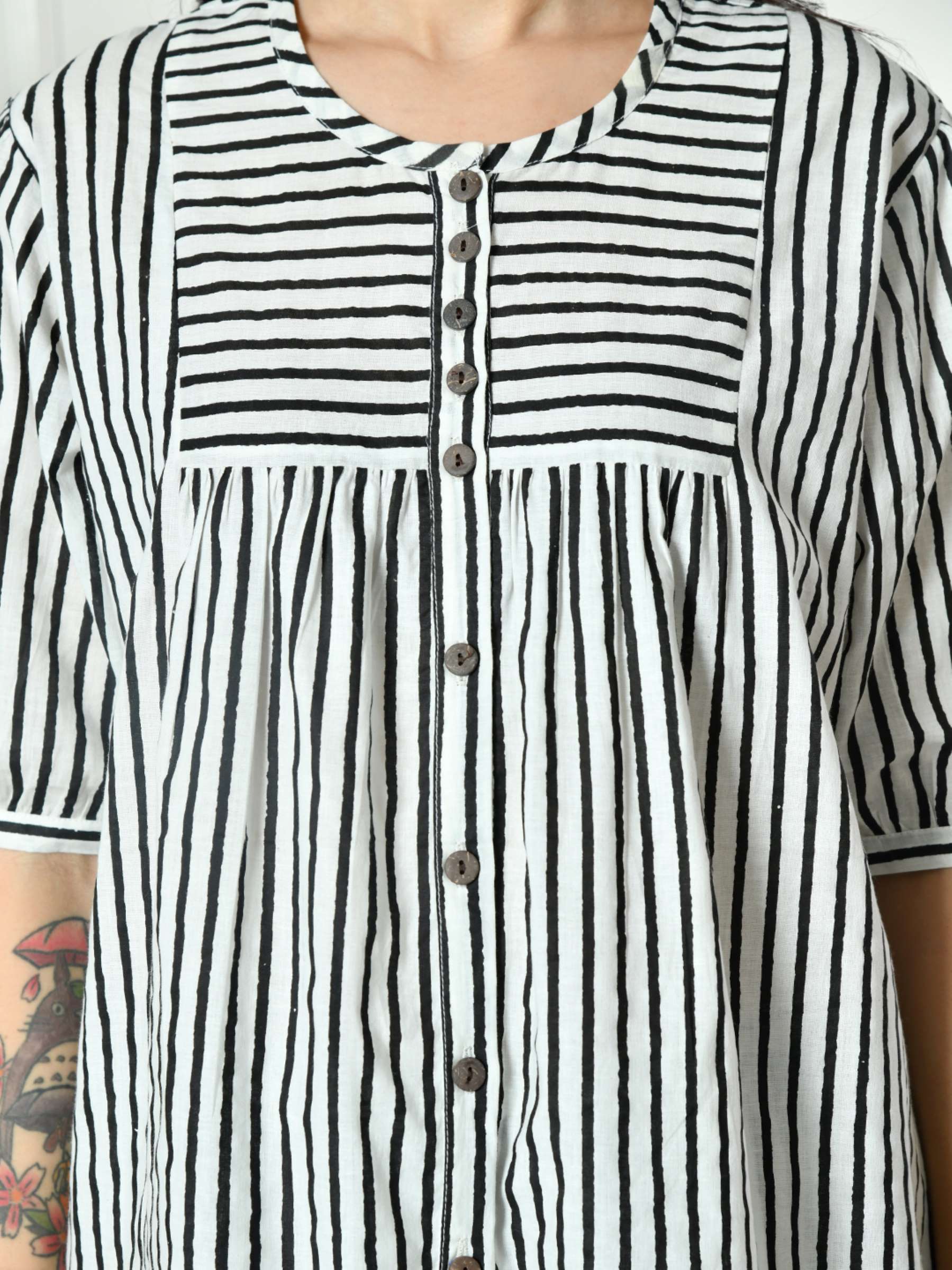 Women Stripes Lounge set