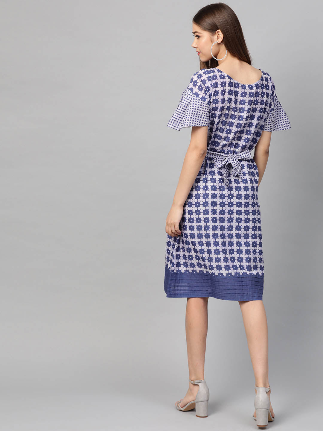 Blue Cotton Dress