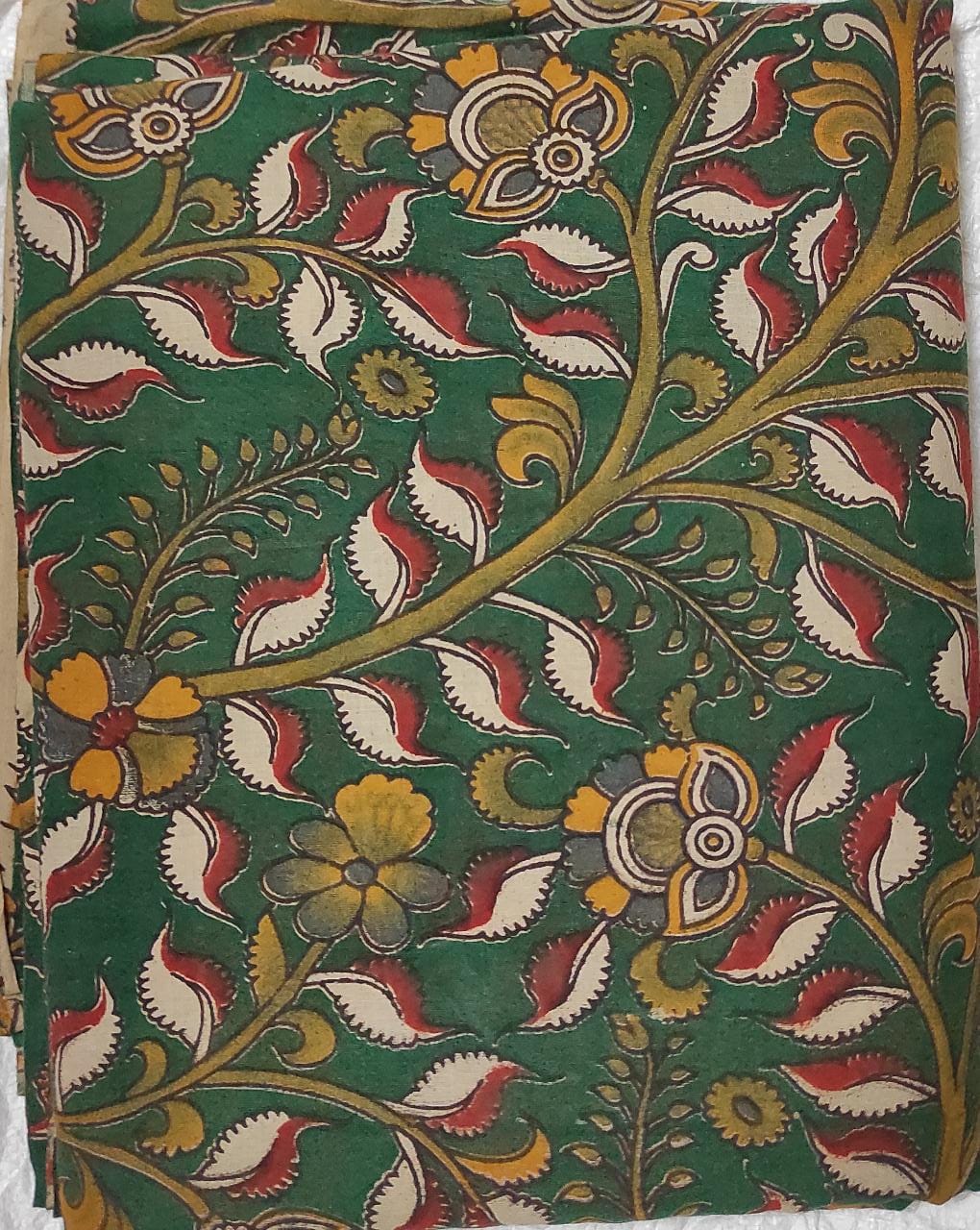 Kala Mehendi Green Saree