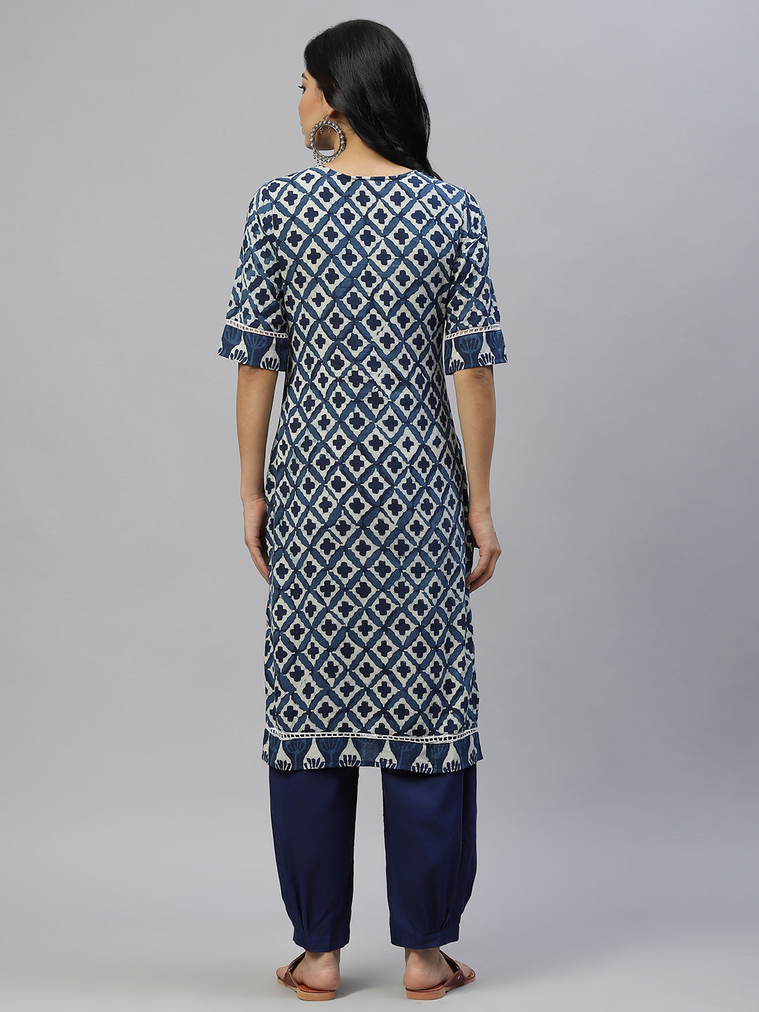 Women Indigo Blue Kurta