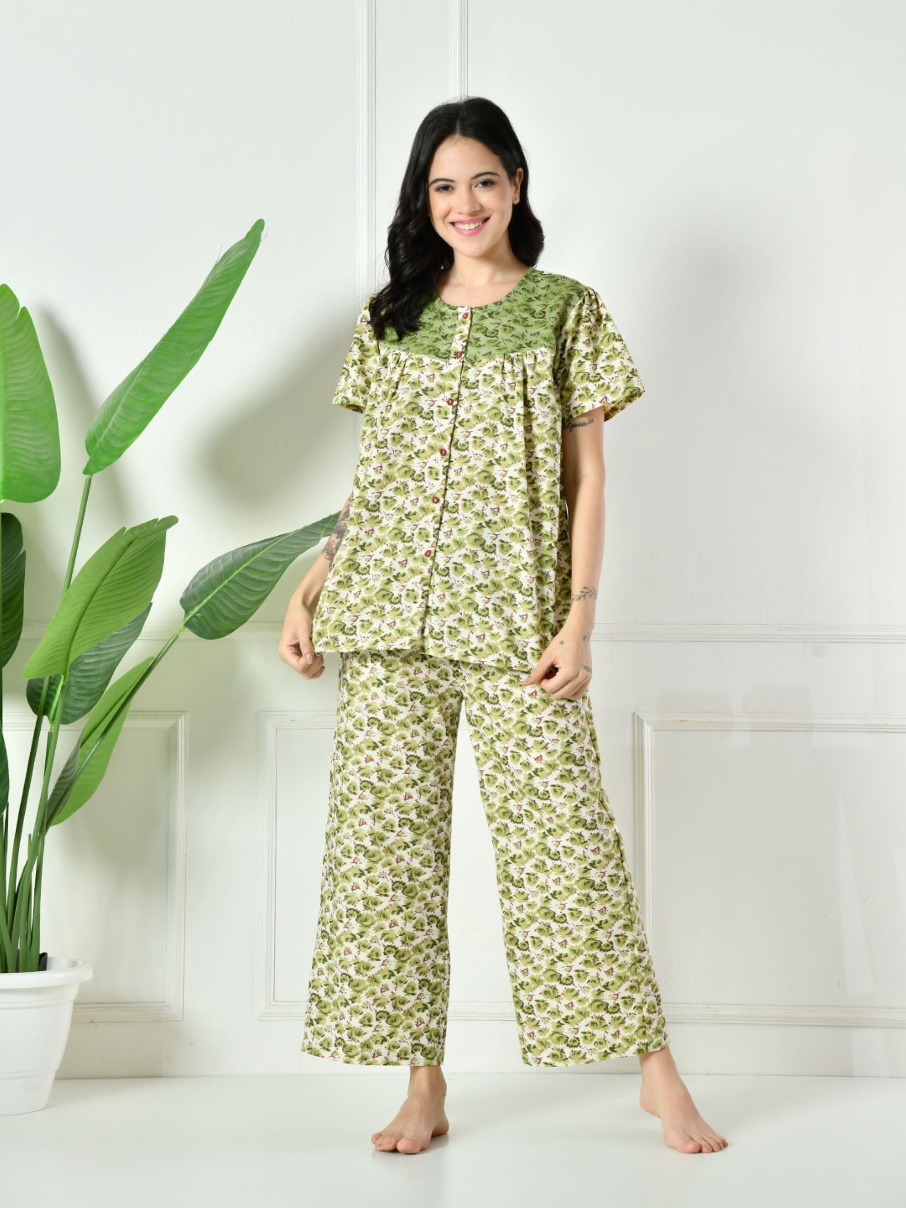 Women Floral Lounge set