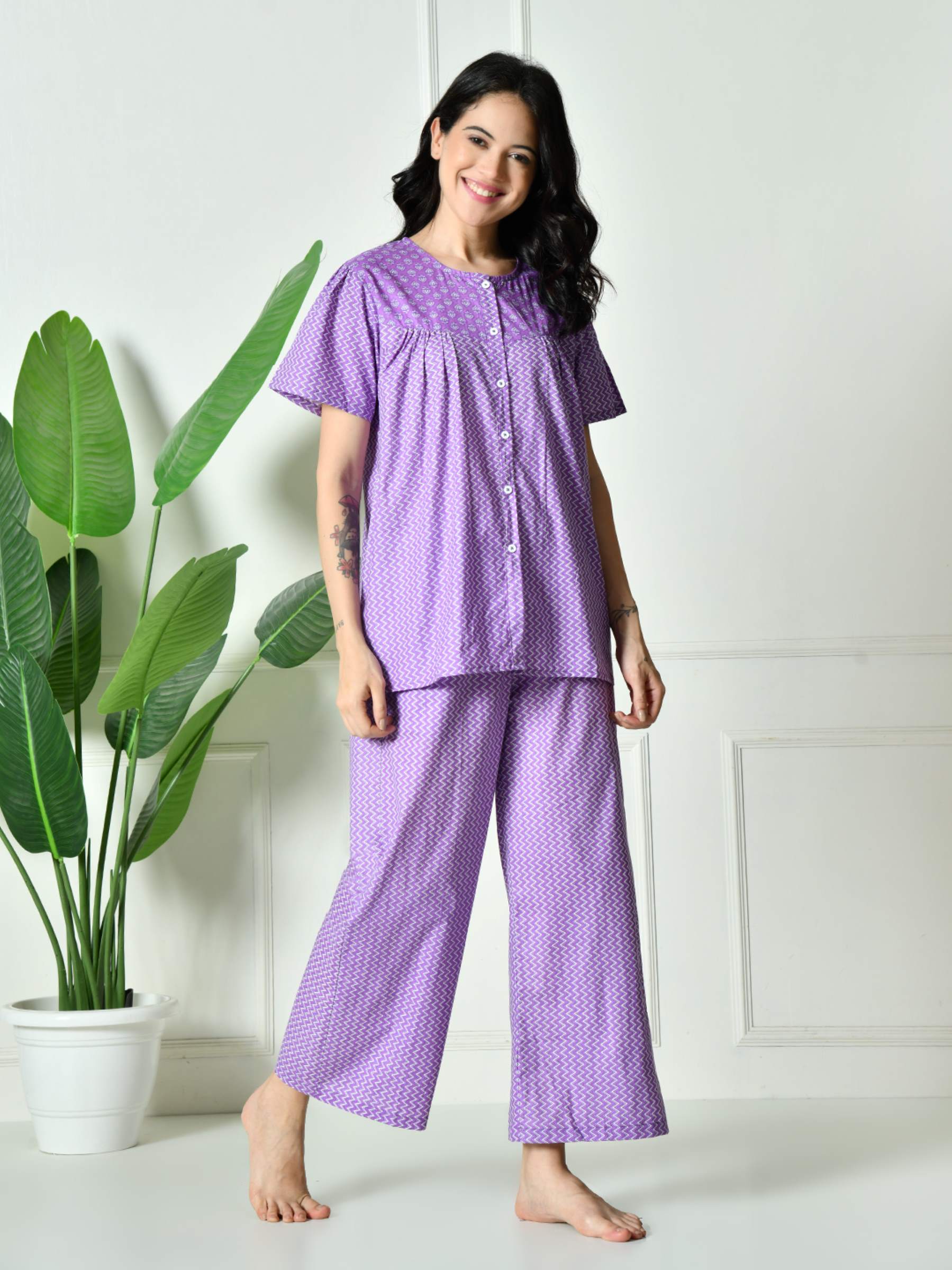 Women Geometrical Lounge set