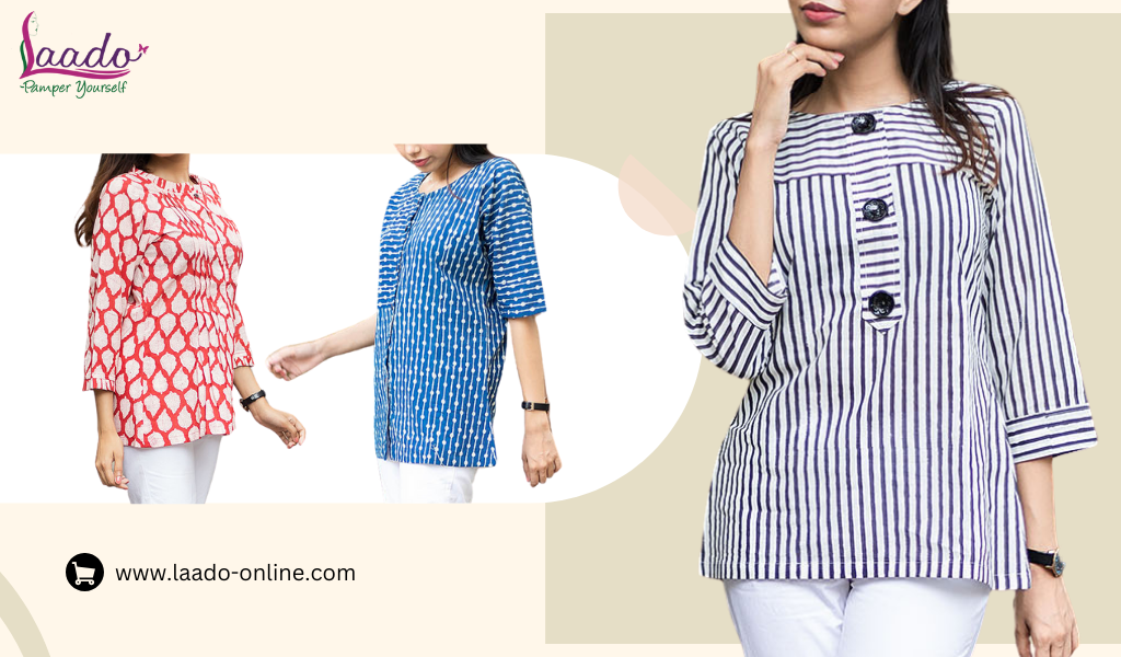 Dress Up Your day with Printed Tops for Women for Every Occasion.